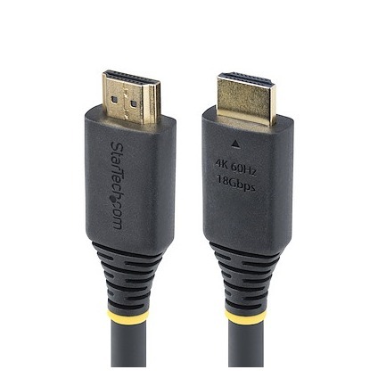 StarTech.com Active HDMI 2.0 Cable 15 m â 4K 60 Hz, 18 Gbps