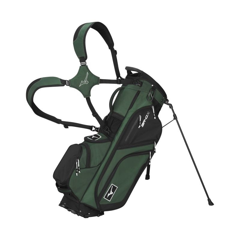 Mizuno BR-DX 25 Stand Bag - Jungle Green