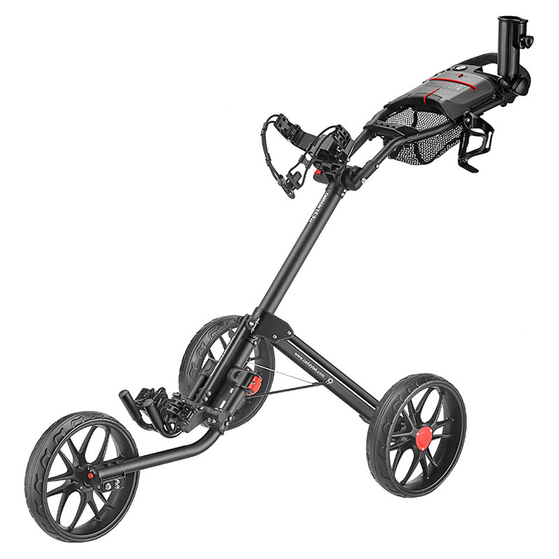 Caddytek 15.3 V2 Golf Trolley 3 Wieler - Donkergrijs
