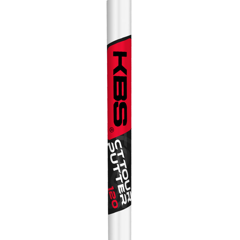 KBS CT Tour Putter Straight 0.355" - White Pearl