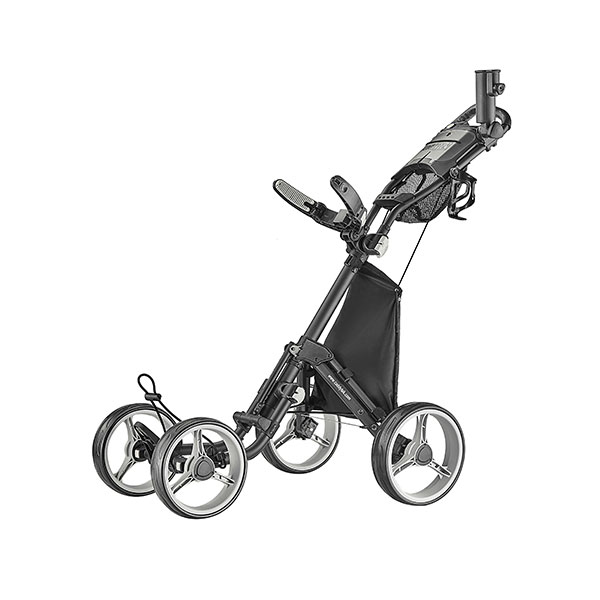 Caddytek Explorer V8 Golf Trolley 4 Wieler - Donkergrijs