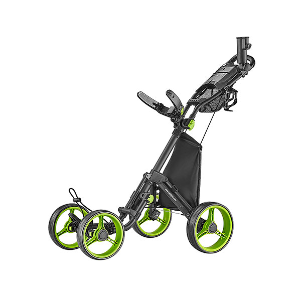 Caddytek Explorer V8 Golf Trolley 4 Wieler - Lime