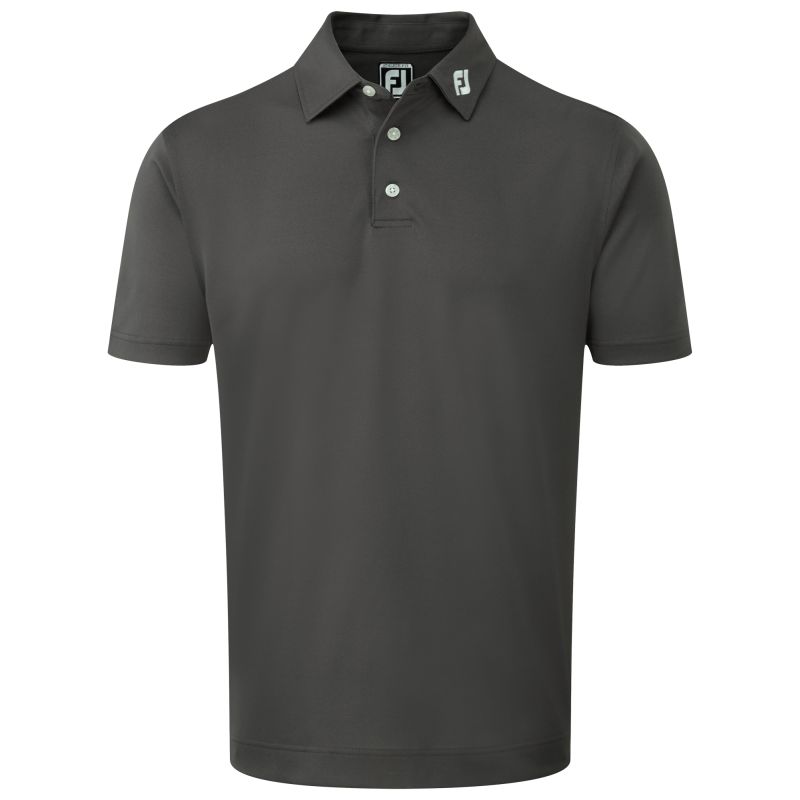 FootJoy Stretch Pique Solid - Charcoal
