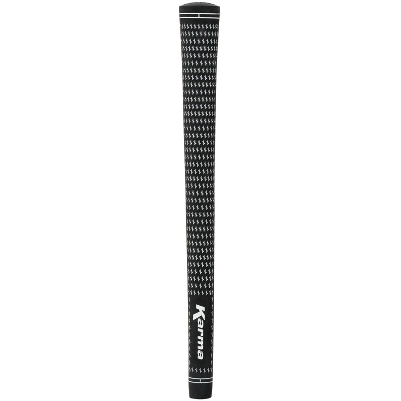 Karma Black/White Velvet Midsize Golfgrips