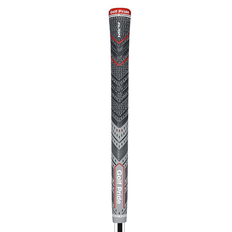 Golf Pride New Decade MultiCompound Plus4 ALIGN Grey Ribbed Golfgrips
