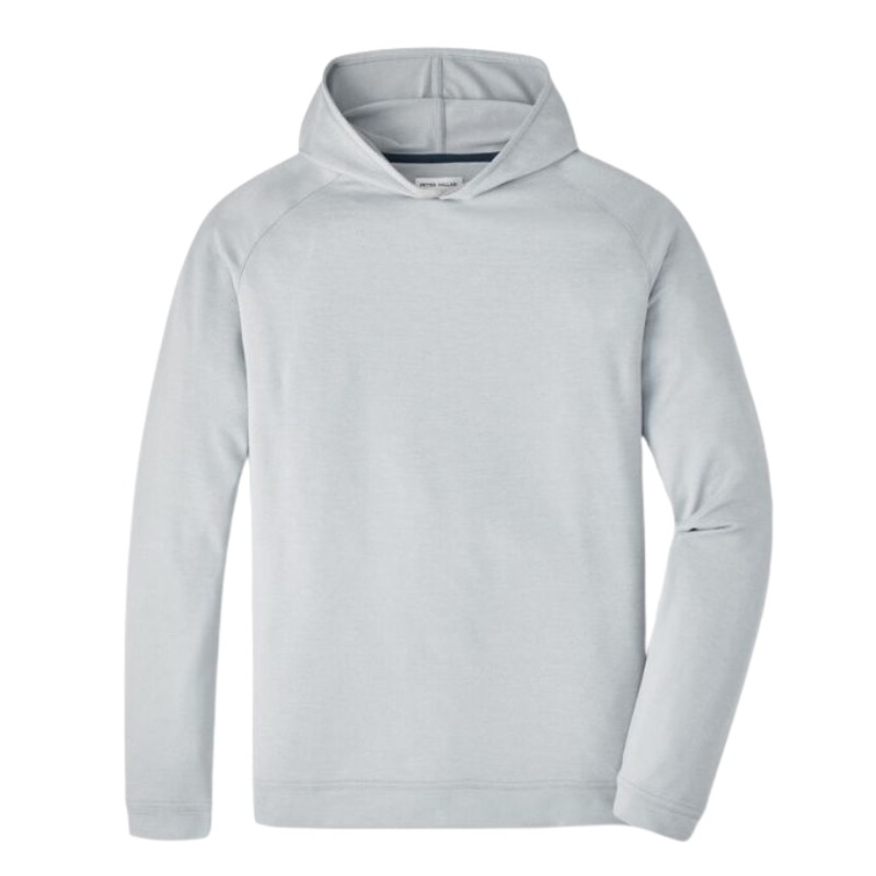 Peter Millar Pine Performance Hoodie - Gale Grey