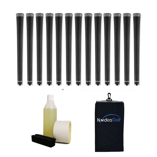 Golf Pride Tour Velvet 360 Gripkit - 13 grips, klem, grip solvent, griptape, handdoek