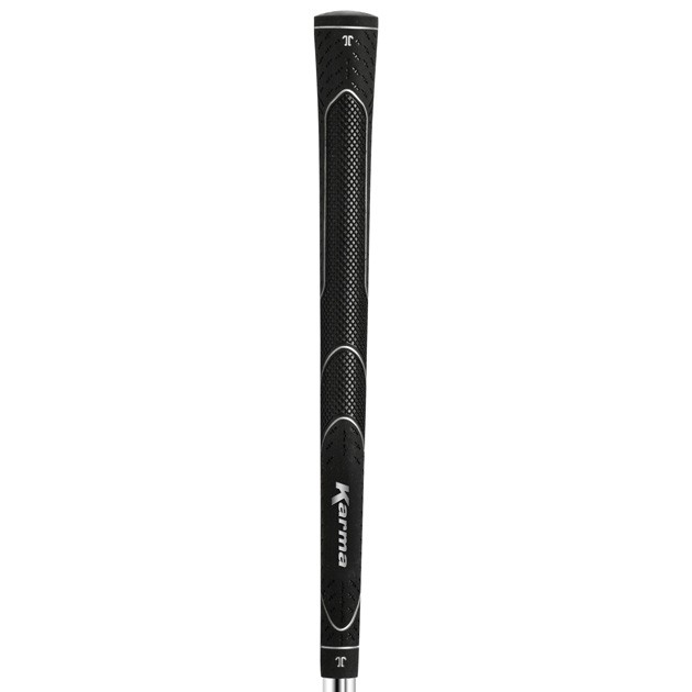 Karma Super Light Jumbo Black Ribbed Golfgrips