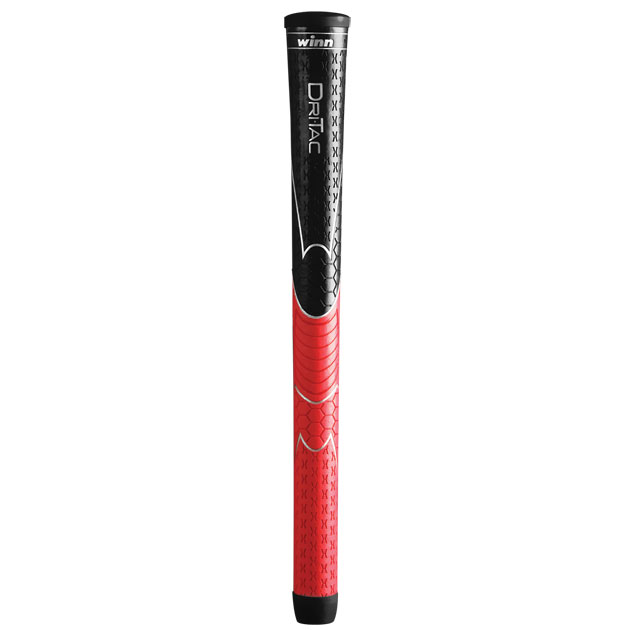 Winn DriTac Black/Red Golfgrips