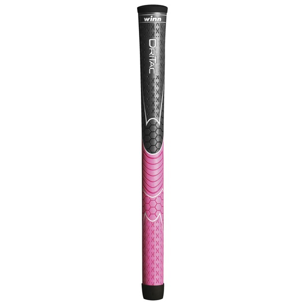 Winn DriTac Undersize Grey/Pink 0.590" Golfgrips